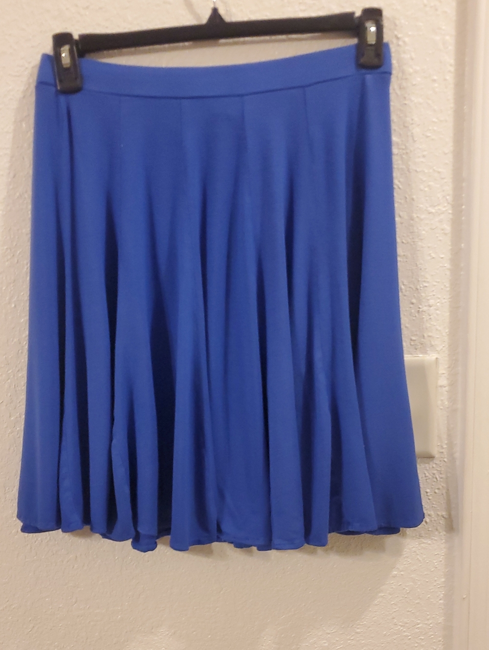 INC International Concepts Royal Blue Skater Circle Skirt